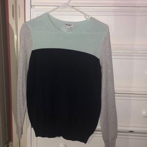 Blue and gray Old Navy thin sweater